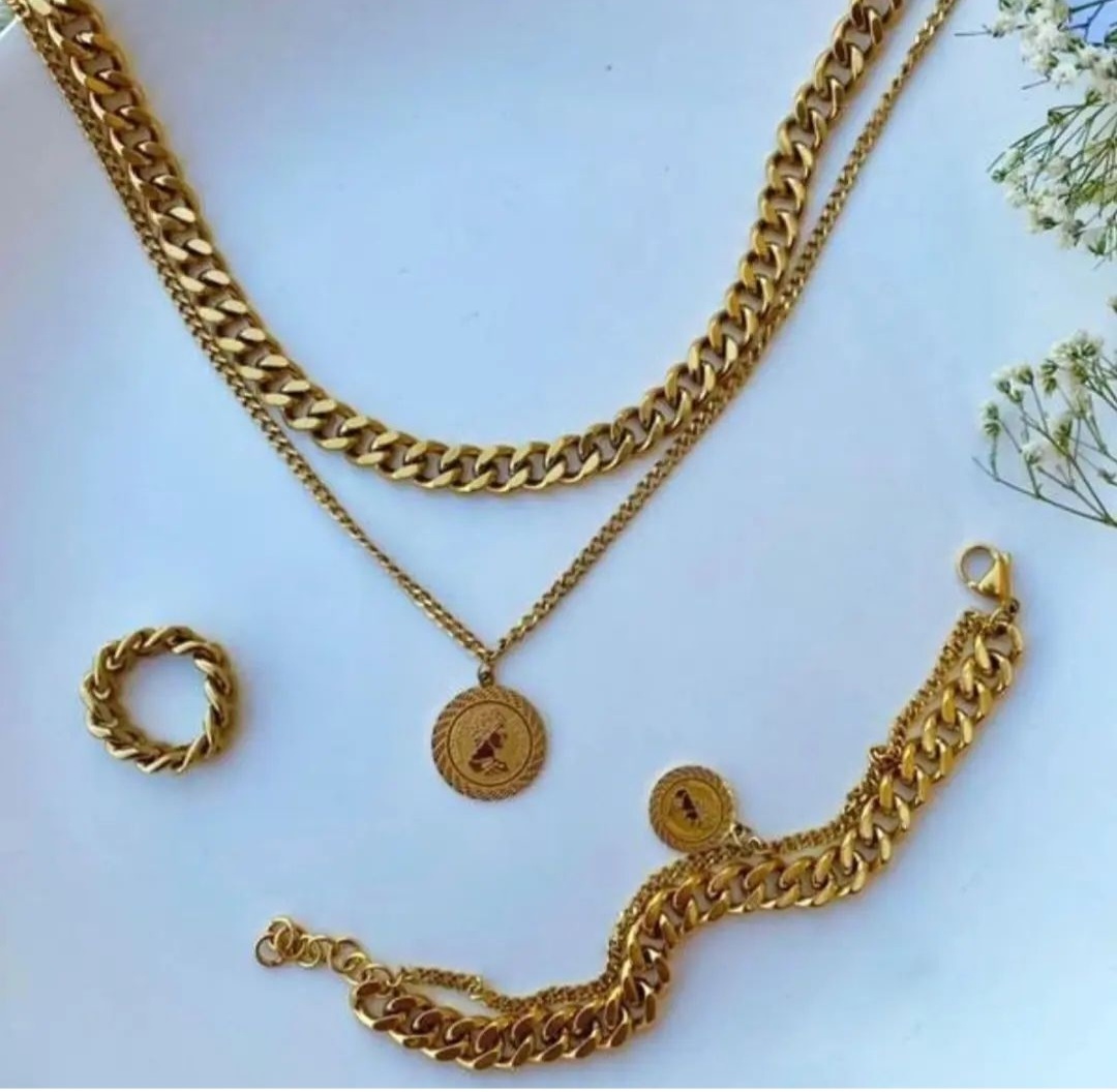 سرویس کارتیر دولاین سکه ای استیل الیزابت زنانه 1806