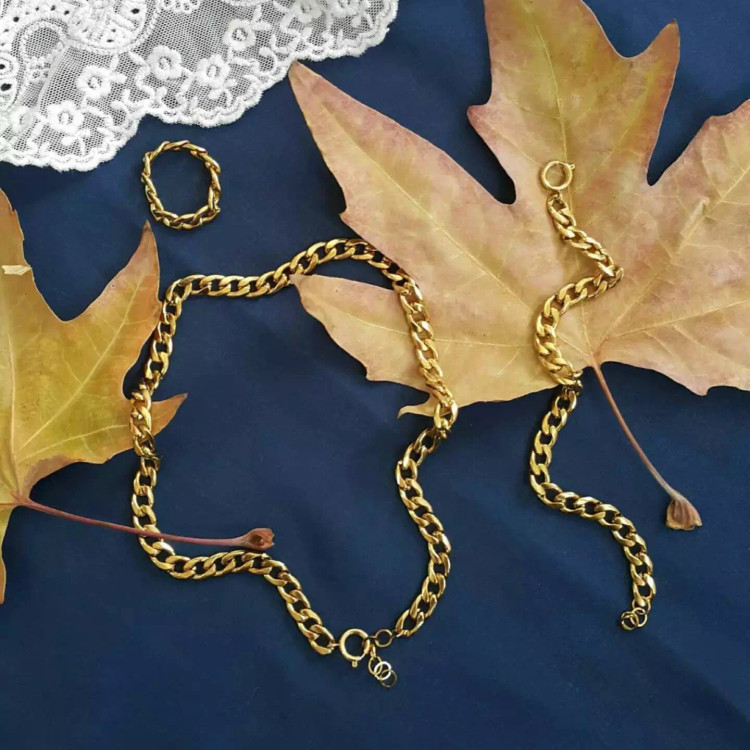 ست کارتیر استیل رنگ ثابت برند آی ام فوق العاده زیبا و دستساز در دو رنگ طلایی و نقره ای کد ۱۹۱۸