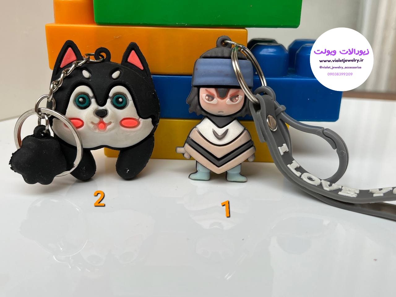 جاکلیدی عروسکی خارجی کد B6