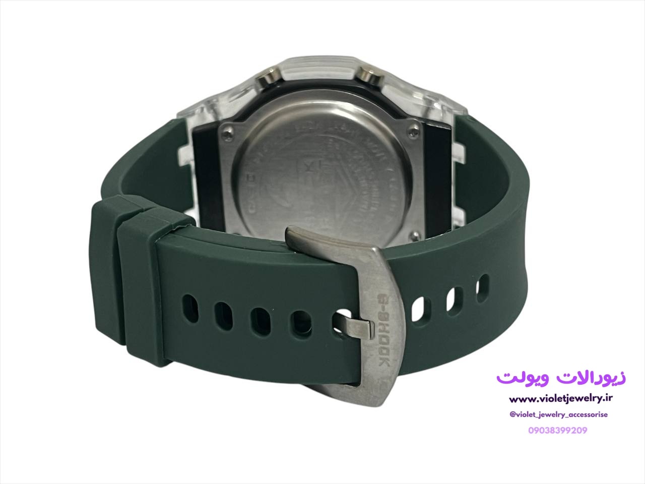 ساعت مچی برند کاسیو مدل G_shock رنگ یشمی کد ۲۰۶۲