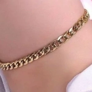 پابند زنجیری کارتیر استیل طلایی و نقره ای رنگ ثابت و ضدحساسیت