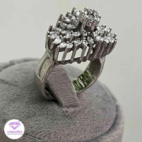 انگشتر زنانه نقره کد 022