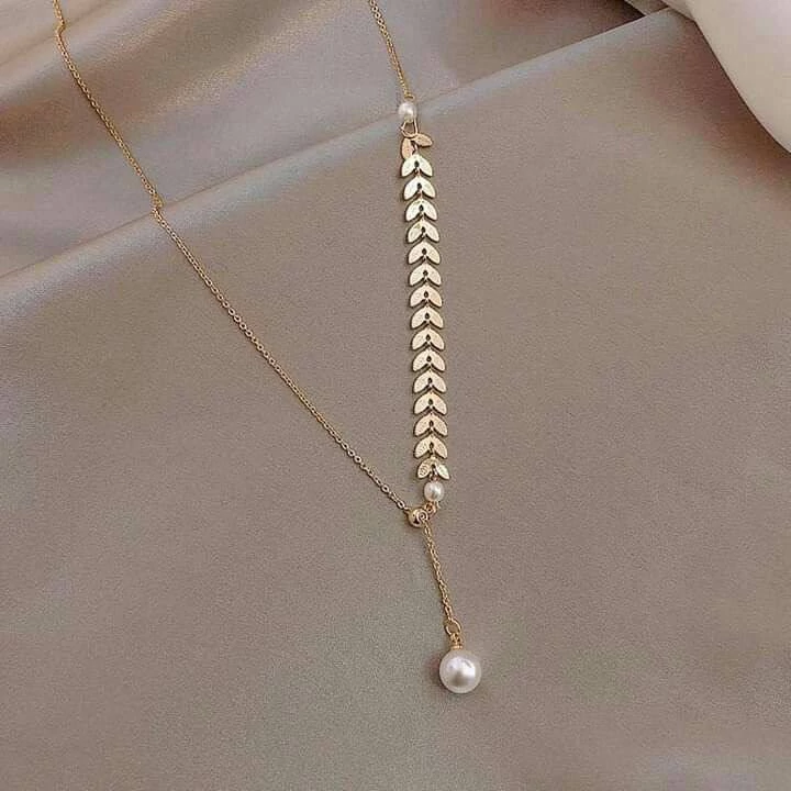 گردبند گندمی مدل مروارید کد2036